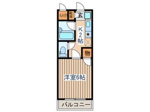 アクティブパレス－カラフル－の物件間取画像